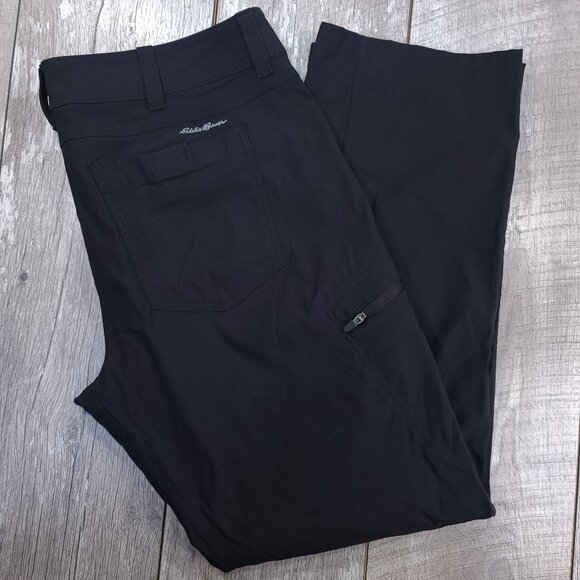 Eddie Bauer FIrst Ascent Pants Mens 38x34 Black - Picture 1 of 3